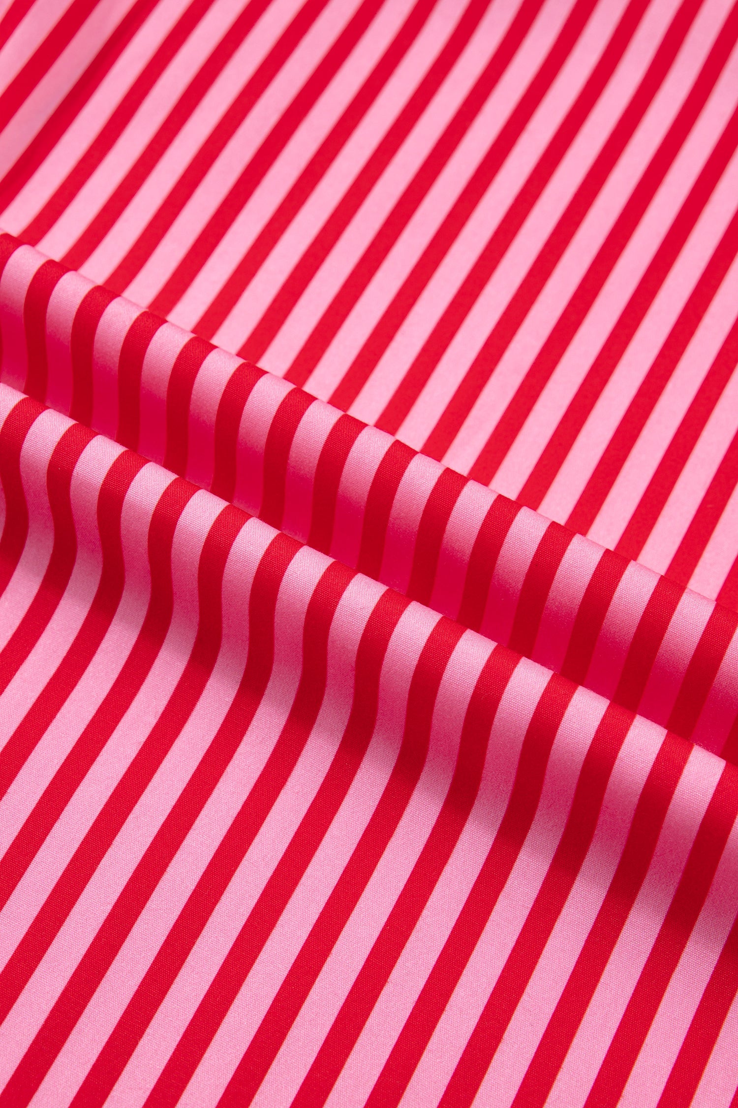 Stripe Patch Pocket Button-Up Long Sleeve Blouse