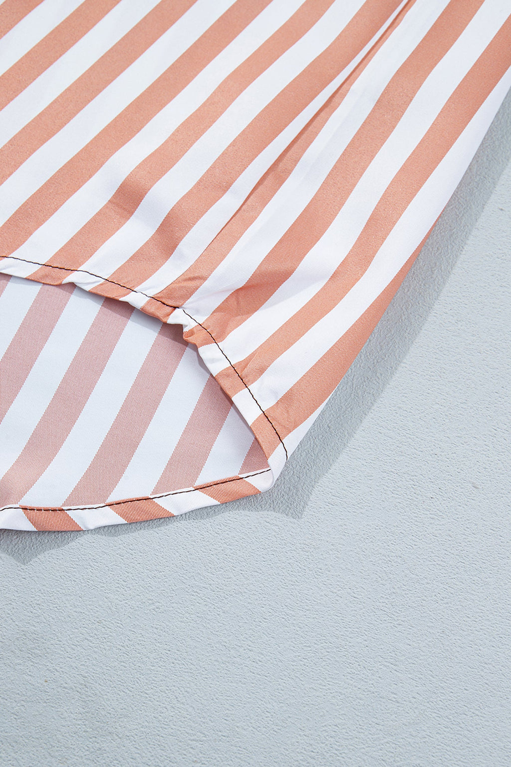 Western Stripe Button Down Long Sleeve Shirt