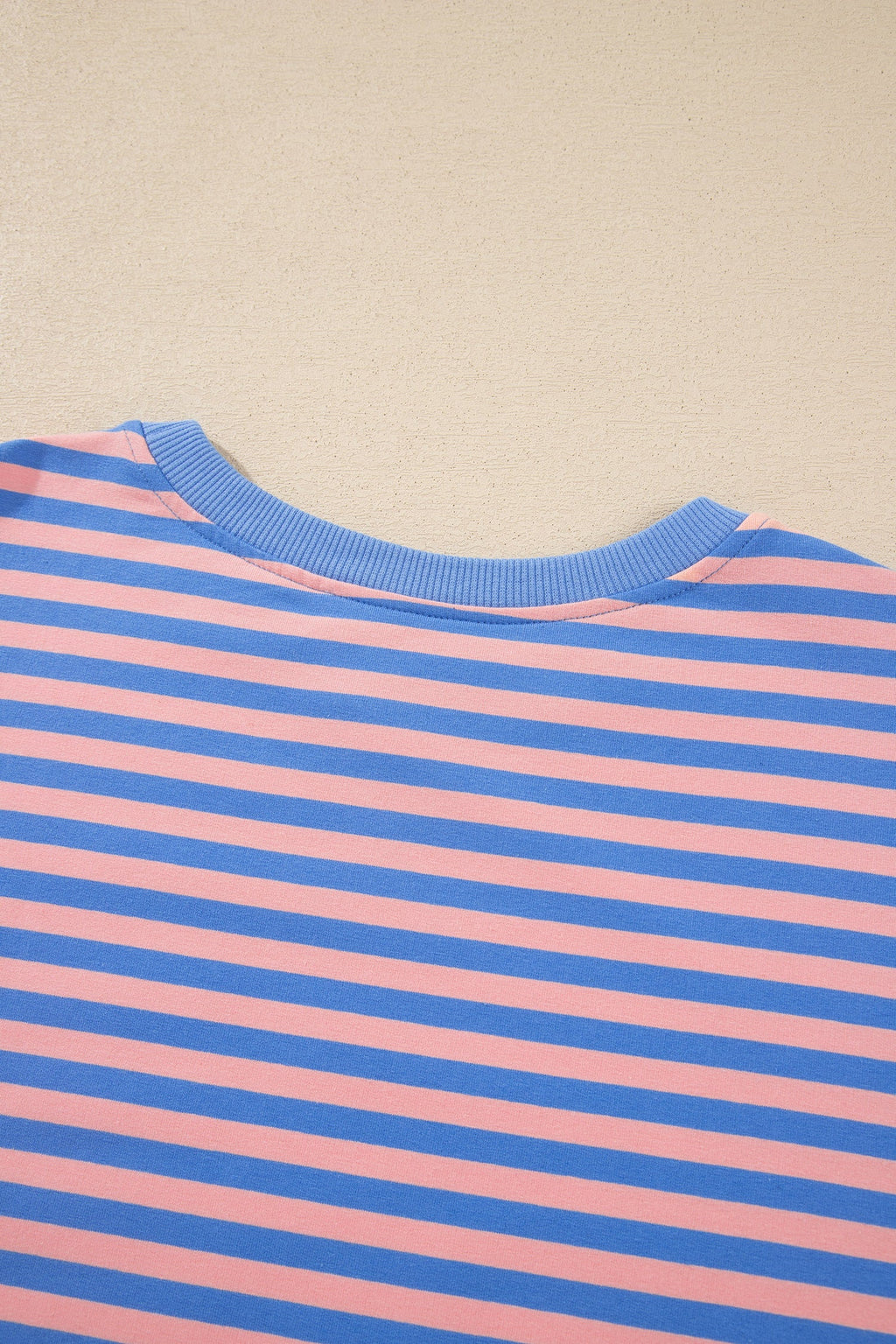 Stripe Long Sleeve Pullover & Drawstring Skort Set