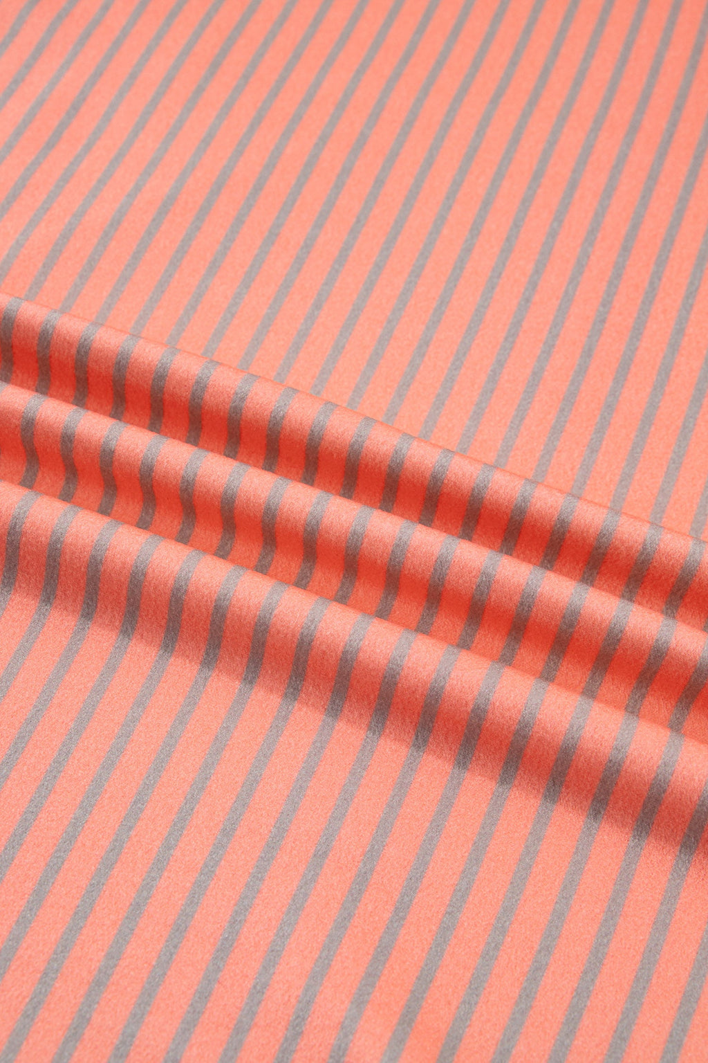 Stripe Colorblock Raw Seam Long Sleeve Top