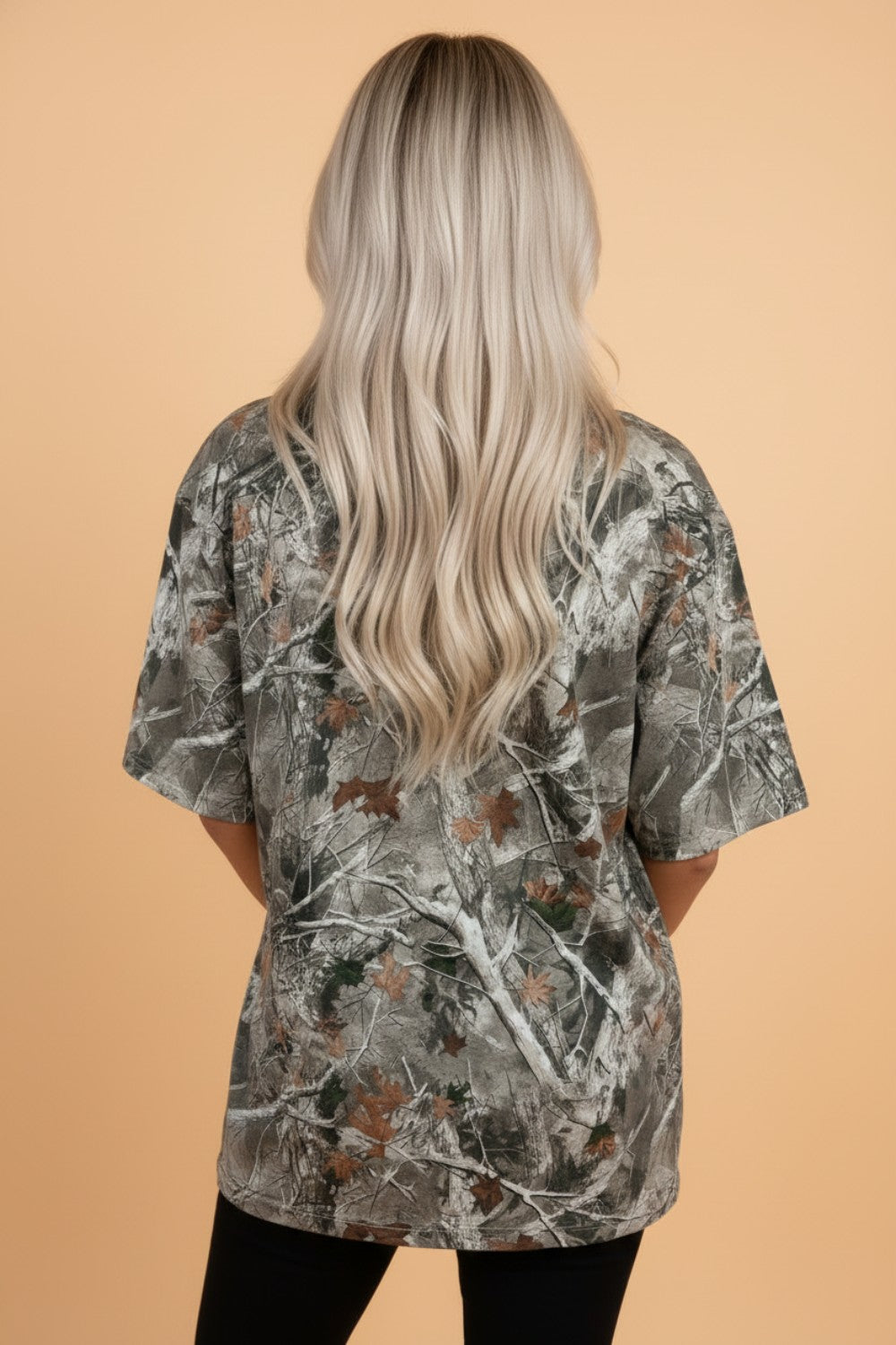 Love Like Jesus Camo Woodland Tee