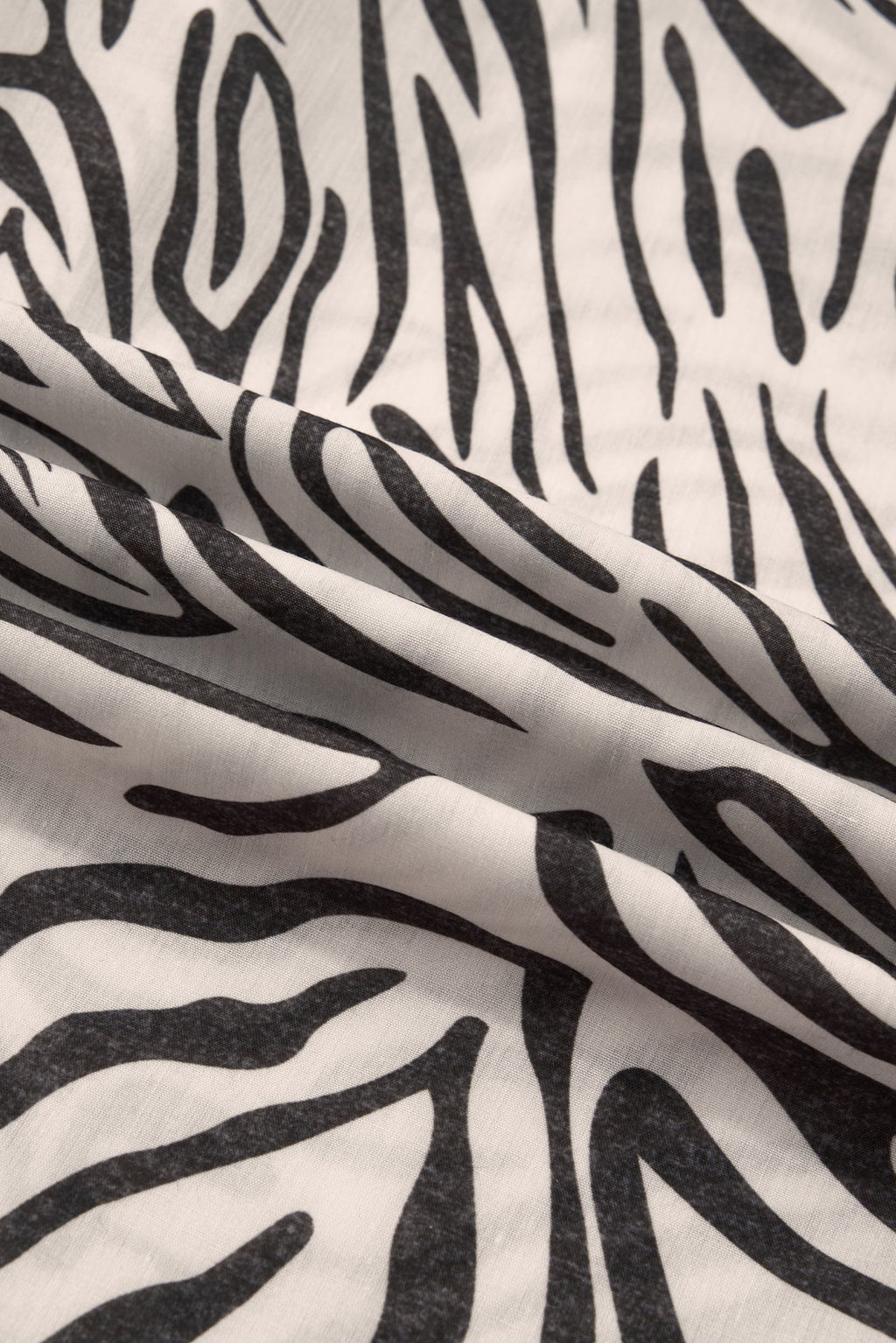 Western Zebra Drawstring High Waist Pocketed Pants