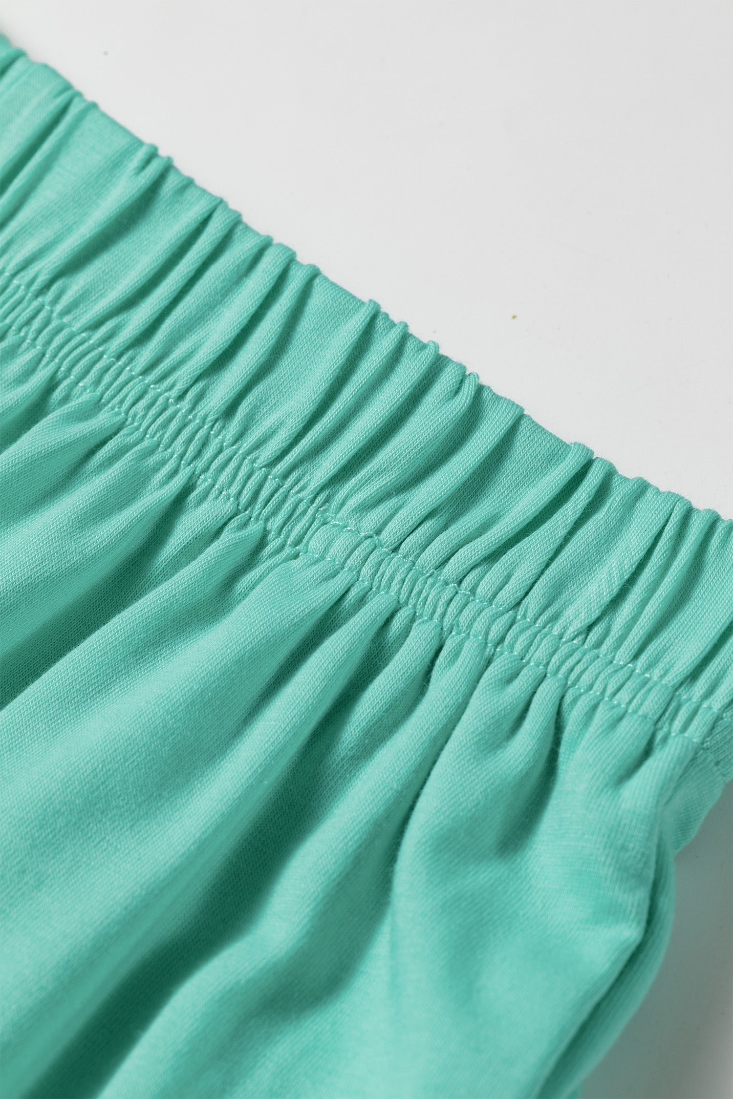 Oversized Raw Edge Patch Pocket Top & Shorts Set
