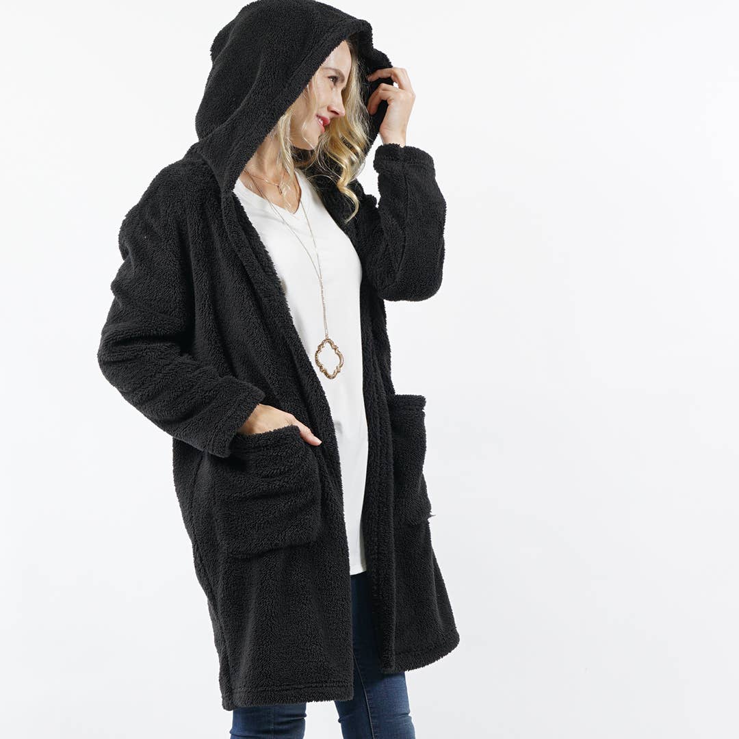 ',,,._ Faux fur Jacket: CAMEL-173616 / M