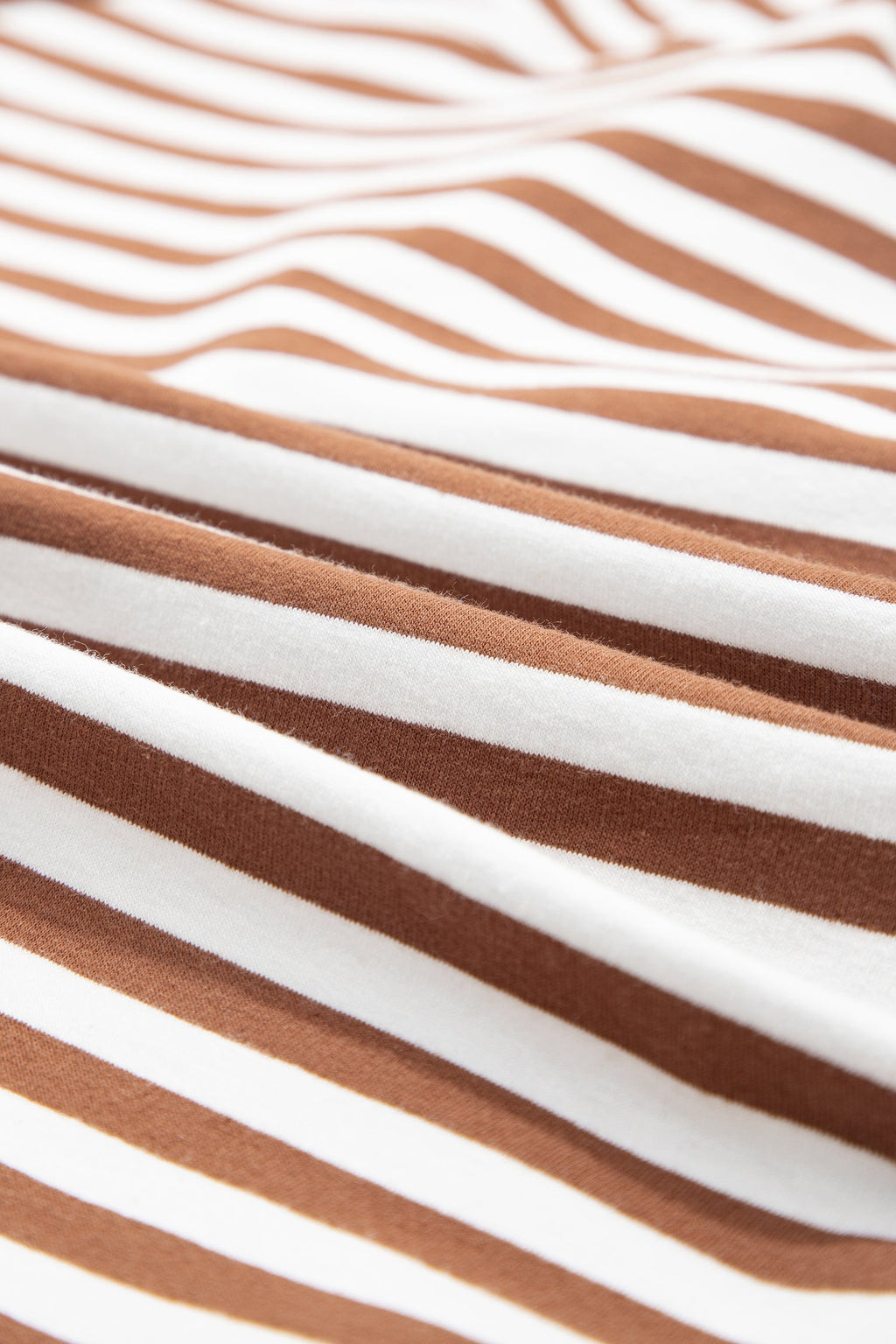 Stripe Patchwork Quarter Zip Sweatshirt & Shorts Set