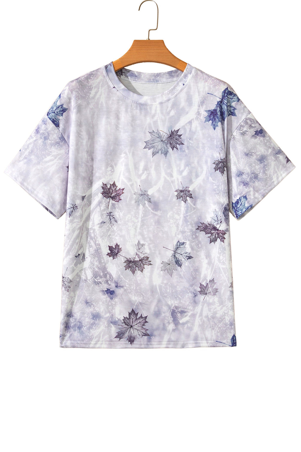 Camo Woodland Drop Shoulder Tunic Tee