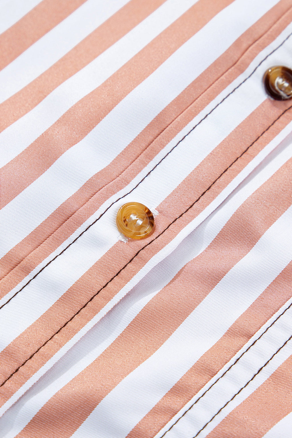 Western Stripe Button Down Long Sleeve Shirt