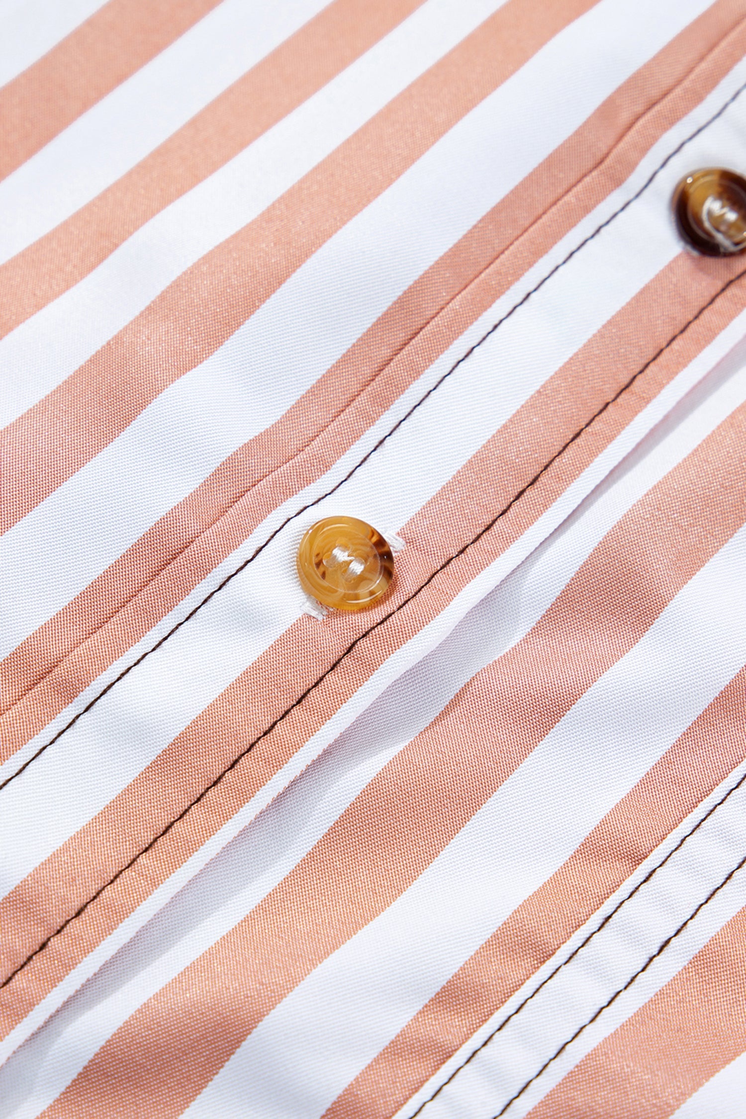 Western Stripe Button Down Long Sleeve Shirt