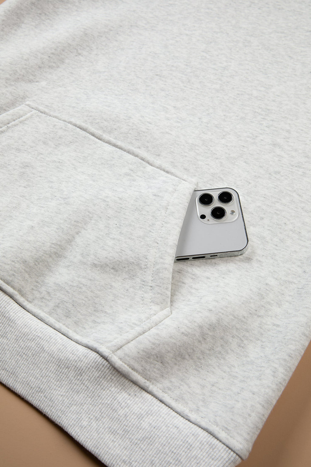 Camouflage Patchwork Long Sleeve Hoodie
