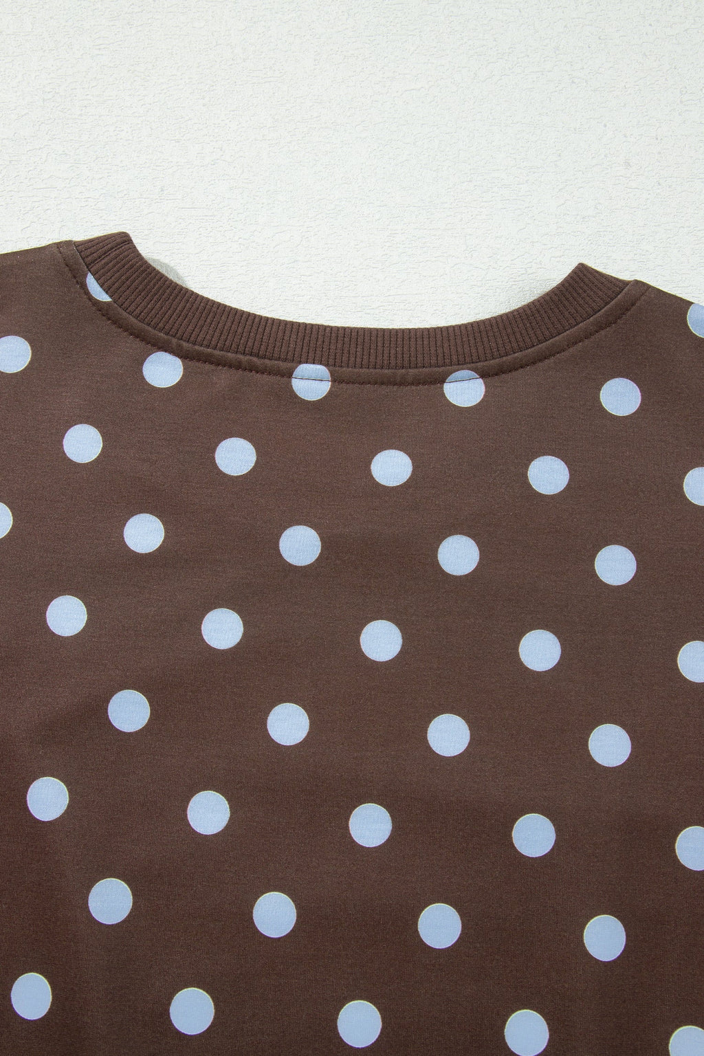Polka Dot Long Sleeve Pullover & Bow Skort Set