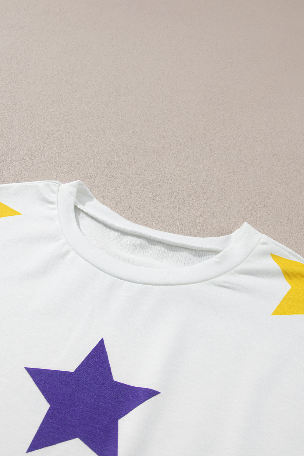 Mardi Gras Star Long Sleeve Top