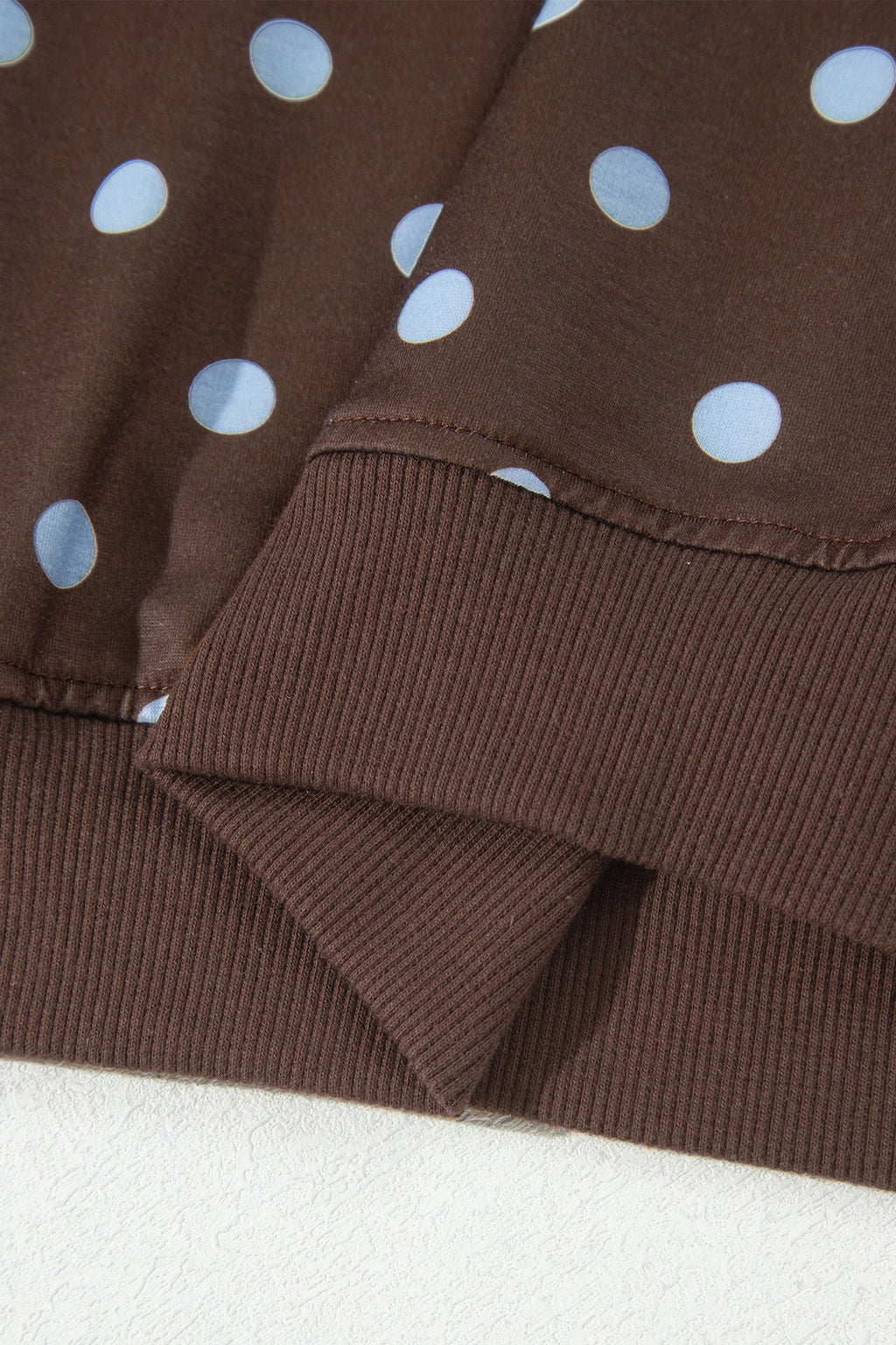 Polka Dot Long Sleeve Pullover & Bow Skort Set