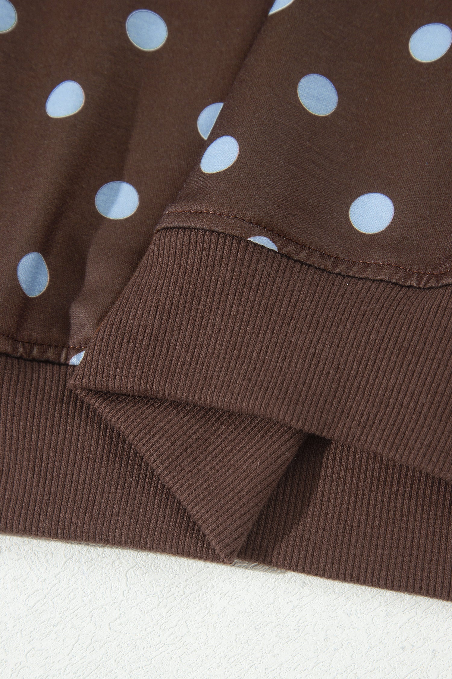 Polka Dot Long Sleeve Pullover & Bow Skort Set