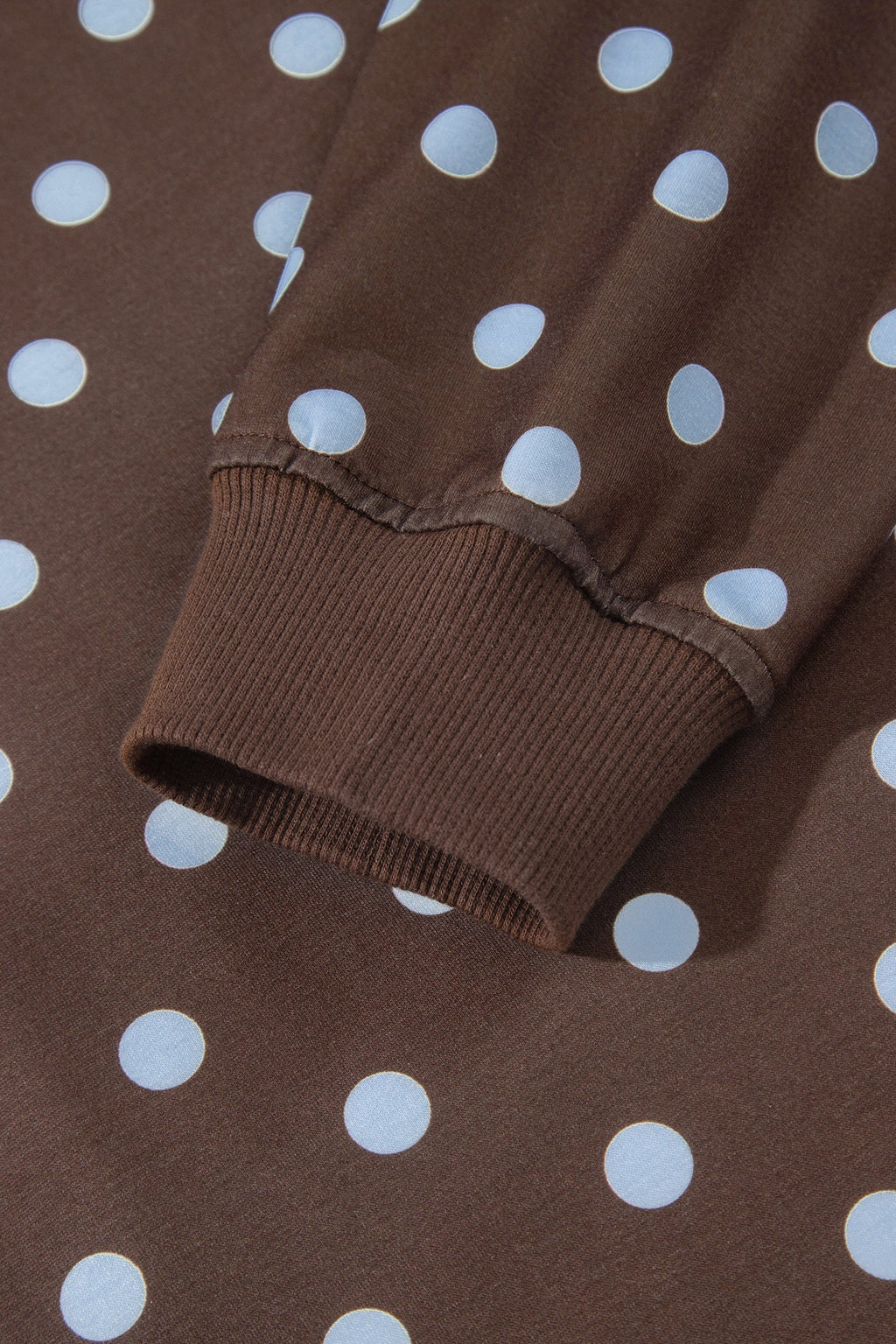 Polka Dot Long Sleeve Pullover & Bow Skort Set