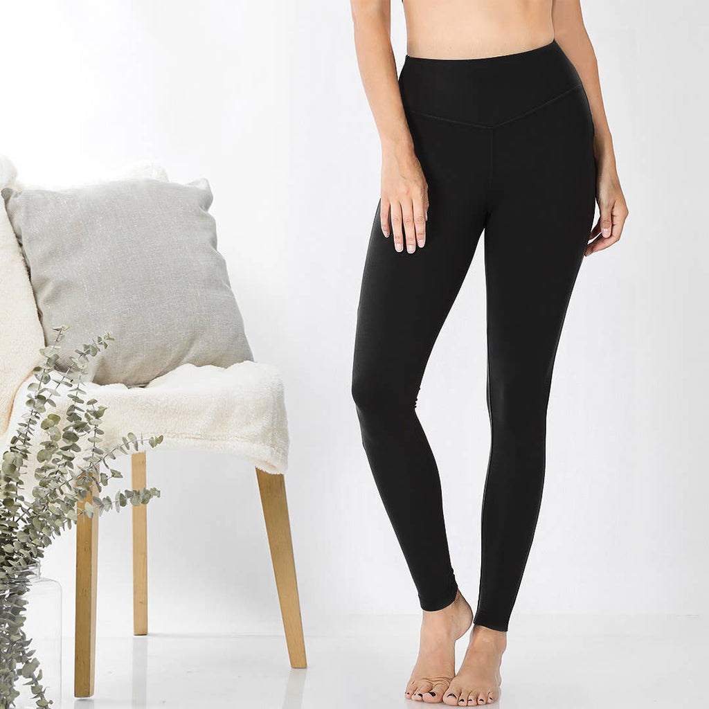 `.Tummy Control Leggings: DEEPAQUA-90093 / XL
