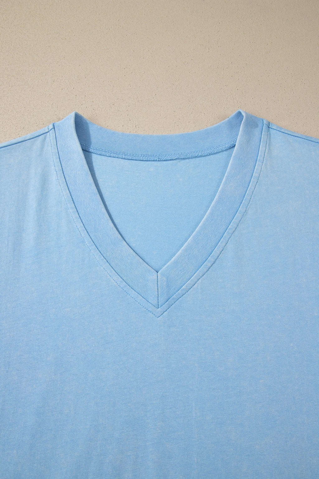 Mineral Wash V-Neck Tee & Skort Set