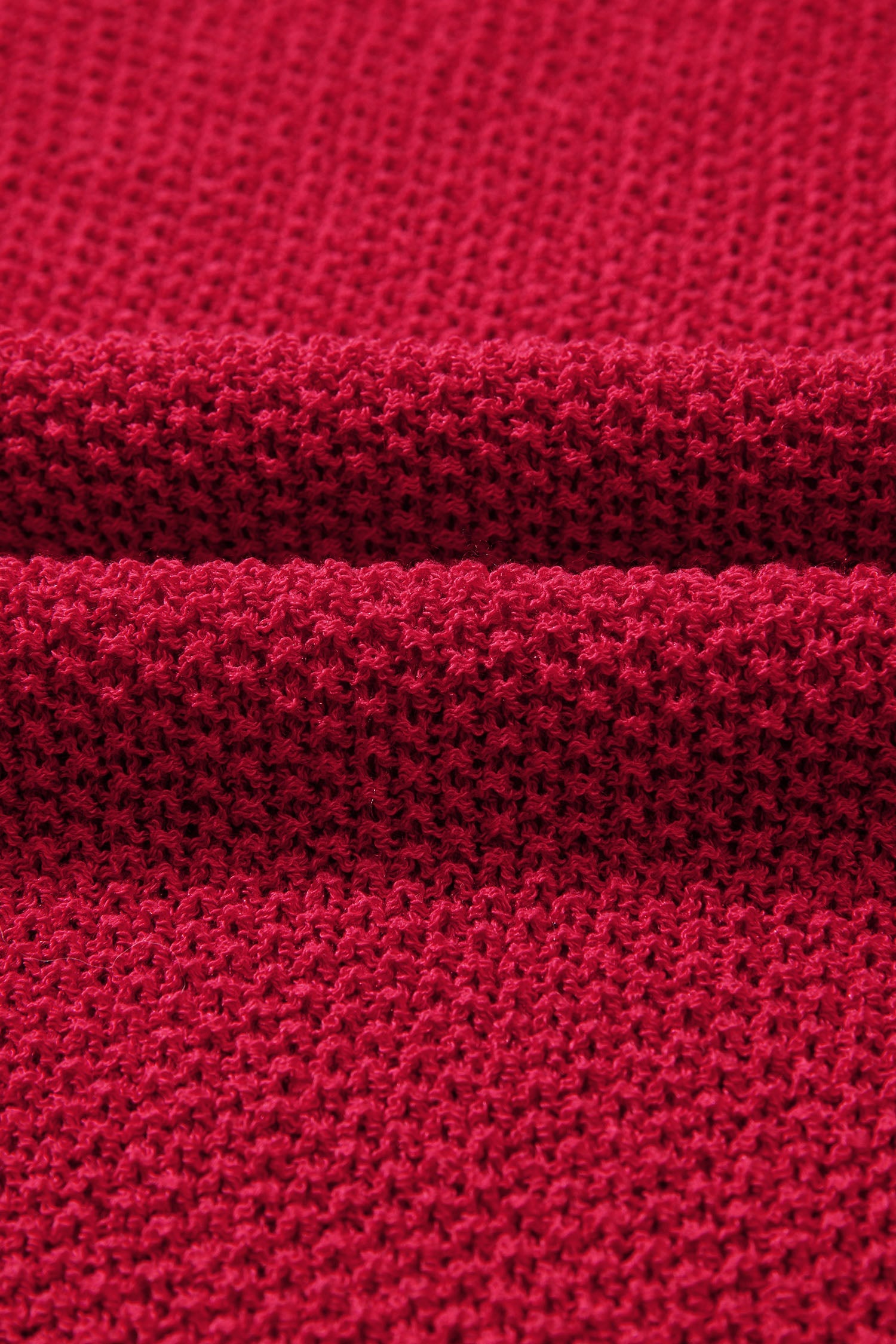 Colorblock Knit V-Neck Sweater