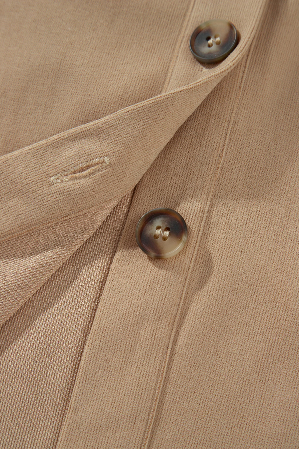 Plaid Colorblock Patch Pocket Buttoned Shacket