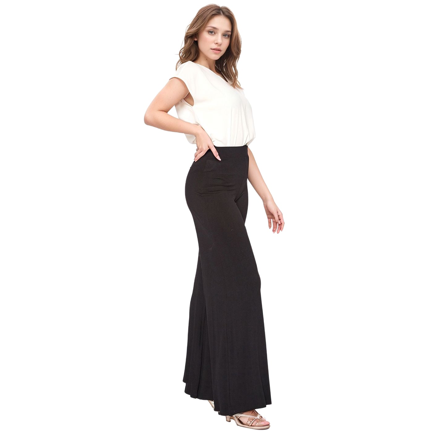 Women's Solid Flare Leggings