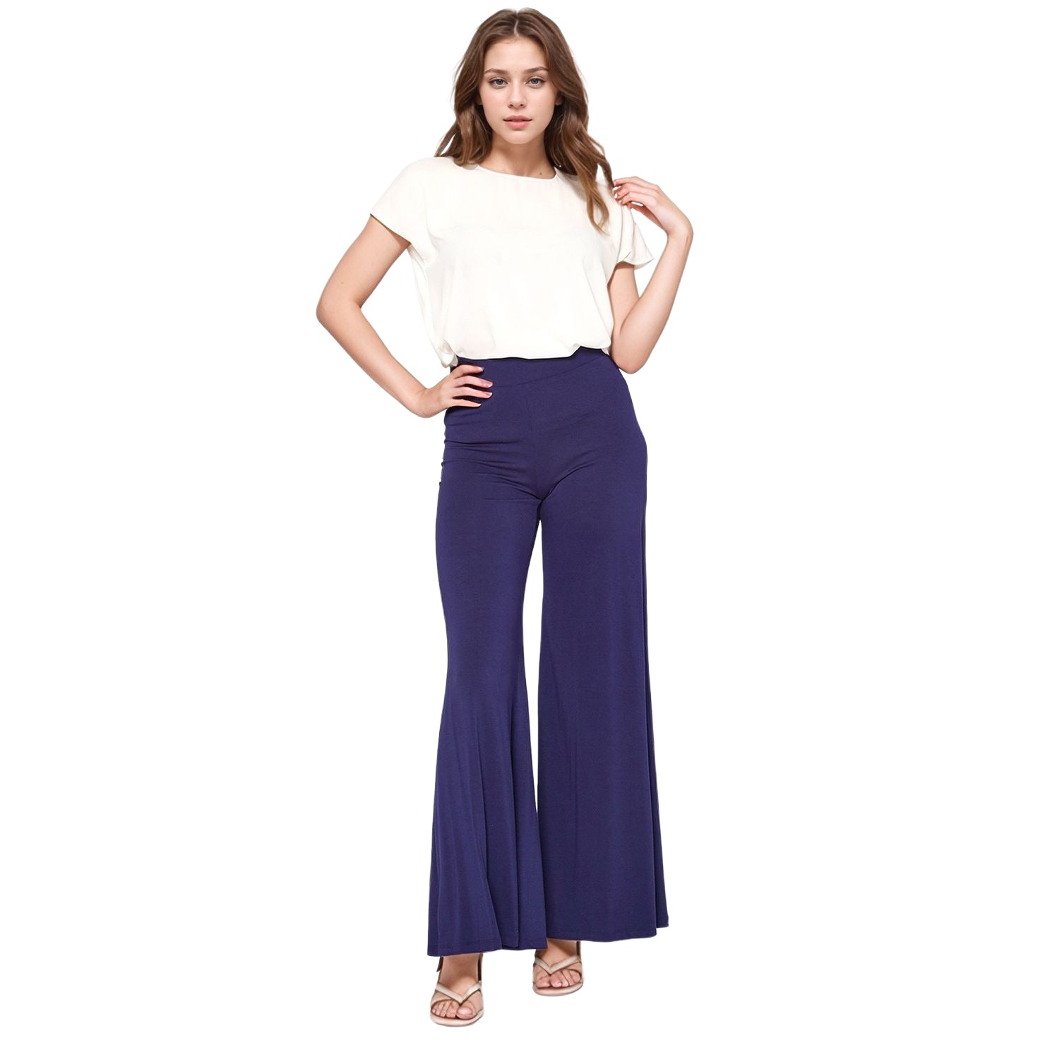 Women's Solid Flare Leggings
