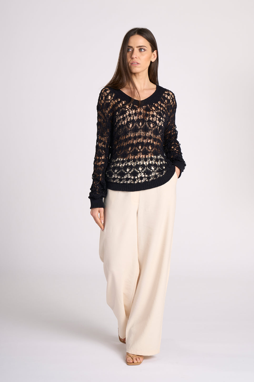 Crochet style top - Elisa