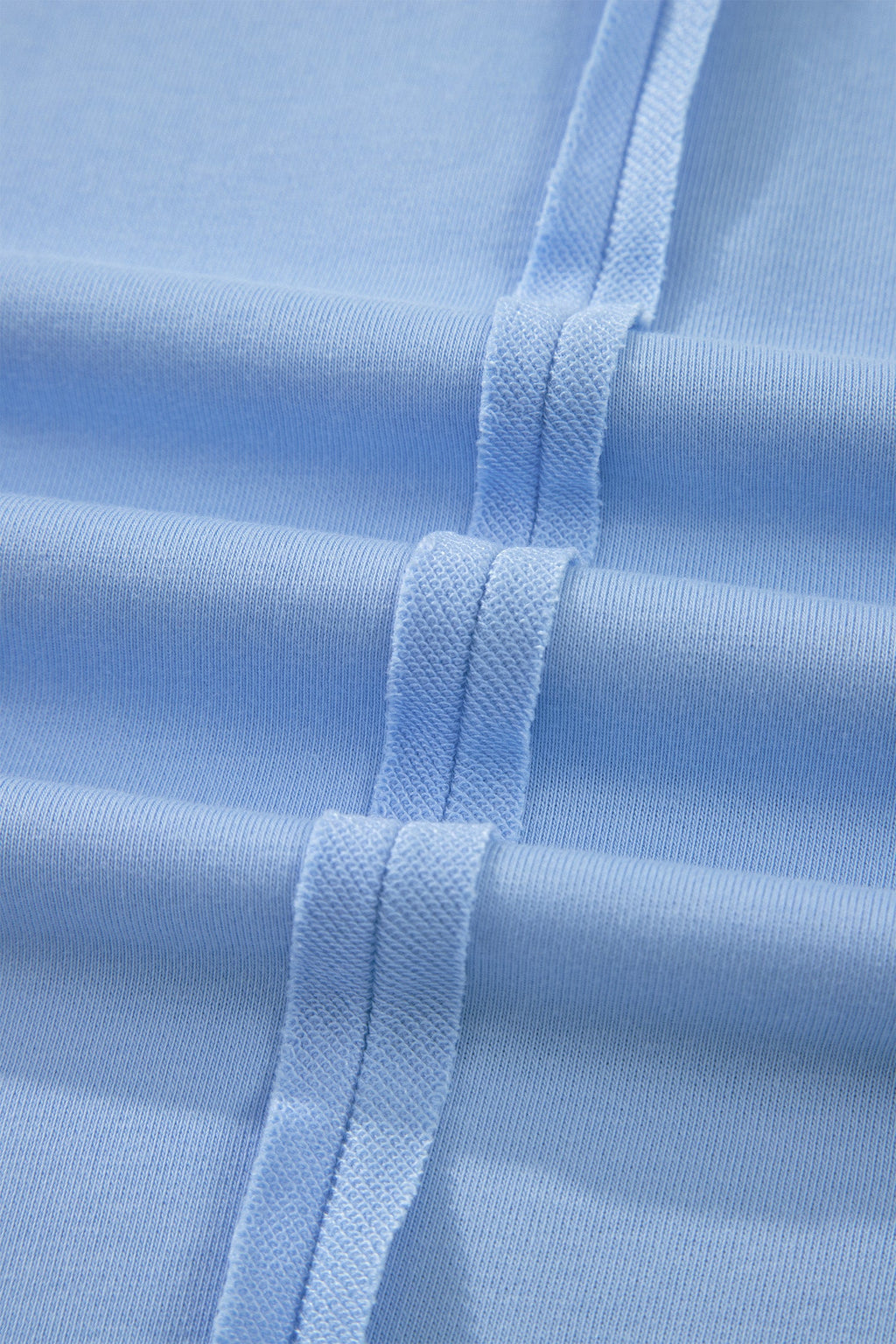Solid Polo Tee & Elastic Waist Short Set
