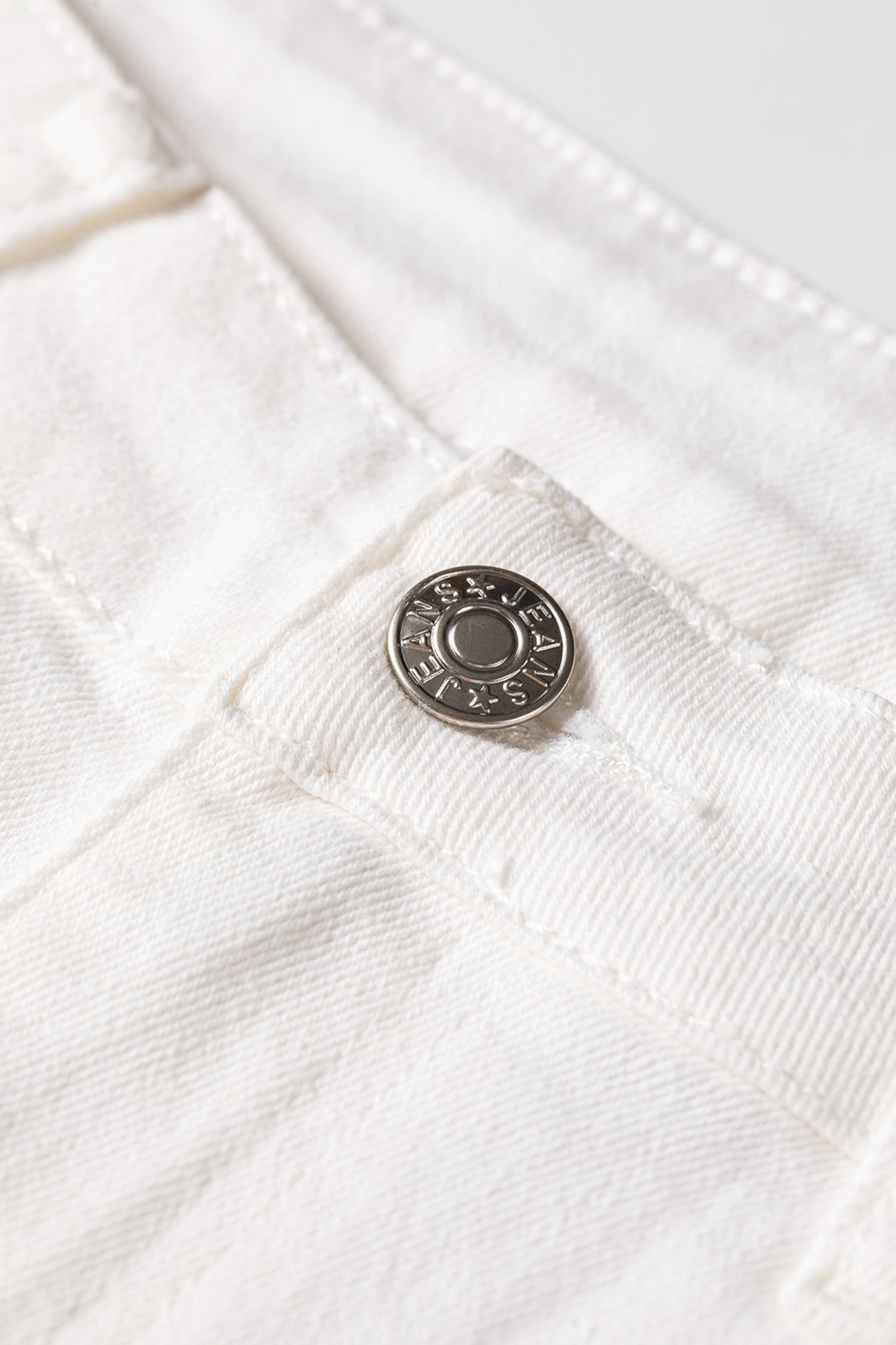 Pearl Embellished Side Seam Ankle Length Shift Jeans