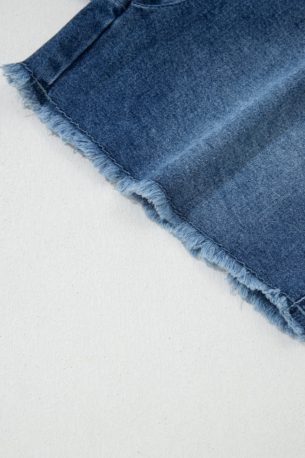 Denim Wrapped Tie Waist Skort