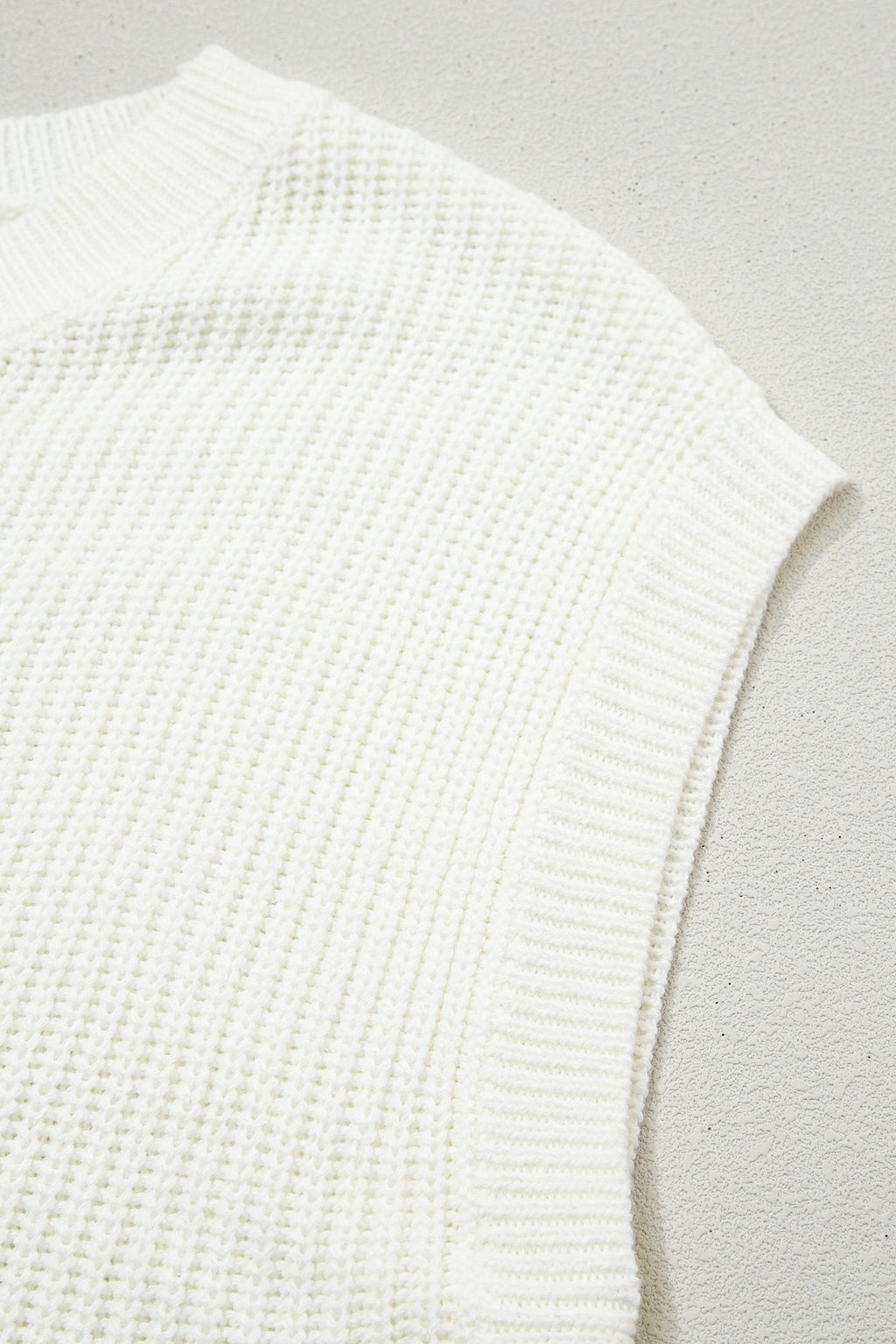 Western Horseshoe Crochet Short Sleeve Sweater