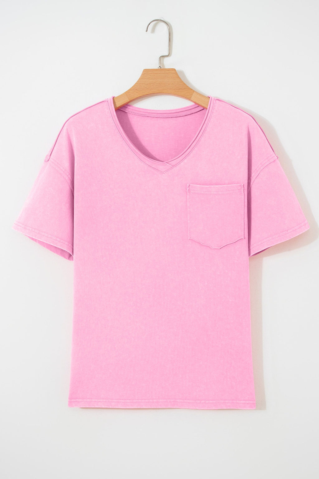 Solid Mineral Wash Short Sleeve T-Shirt