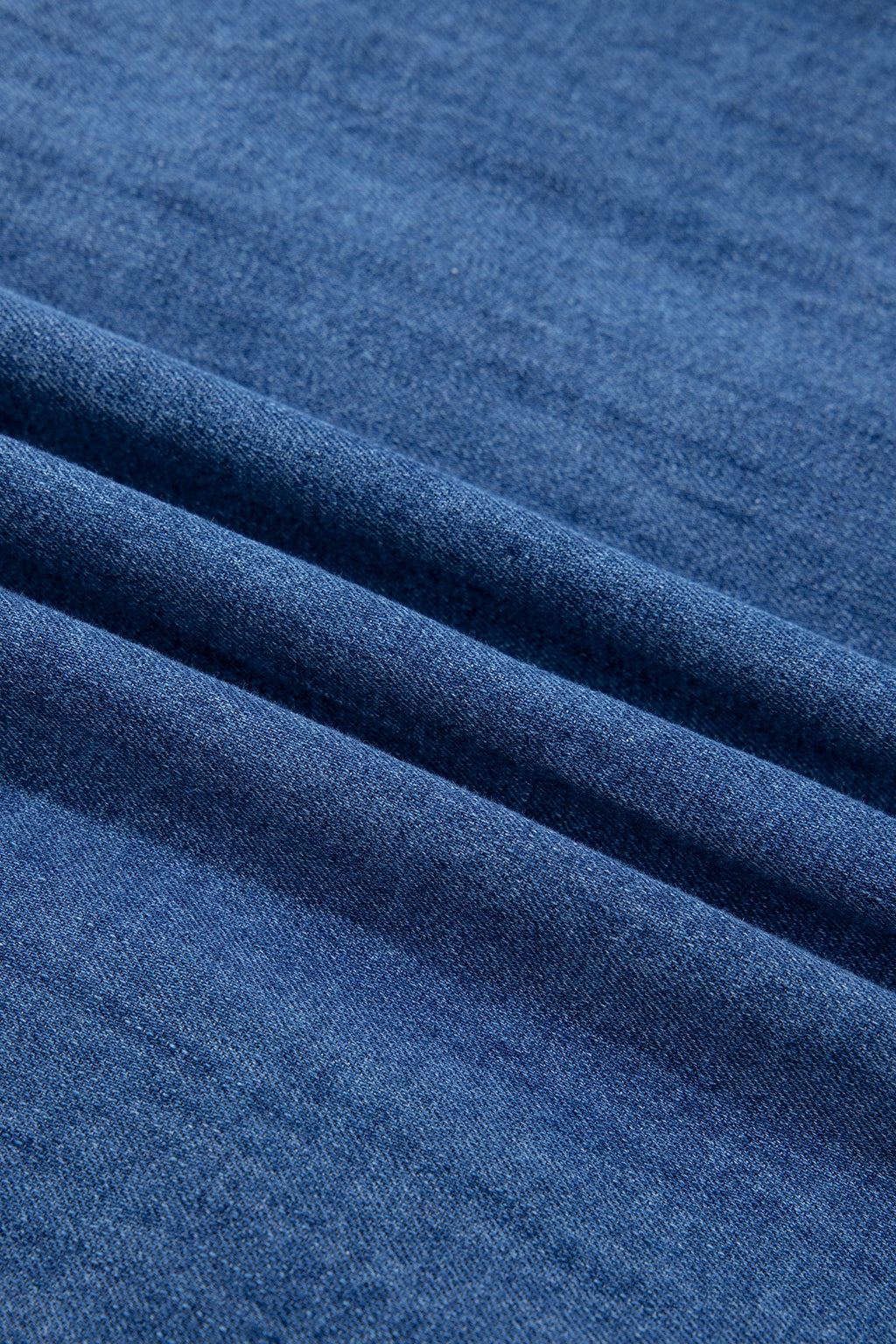 Western Denim Patch Pockets Long Sleeve Shirt
