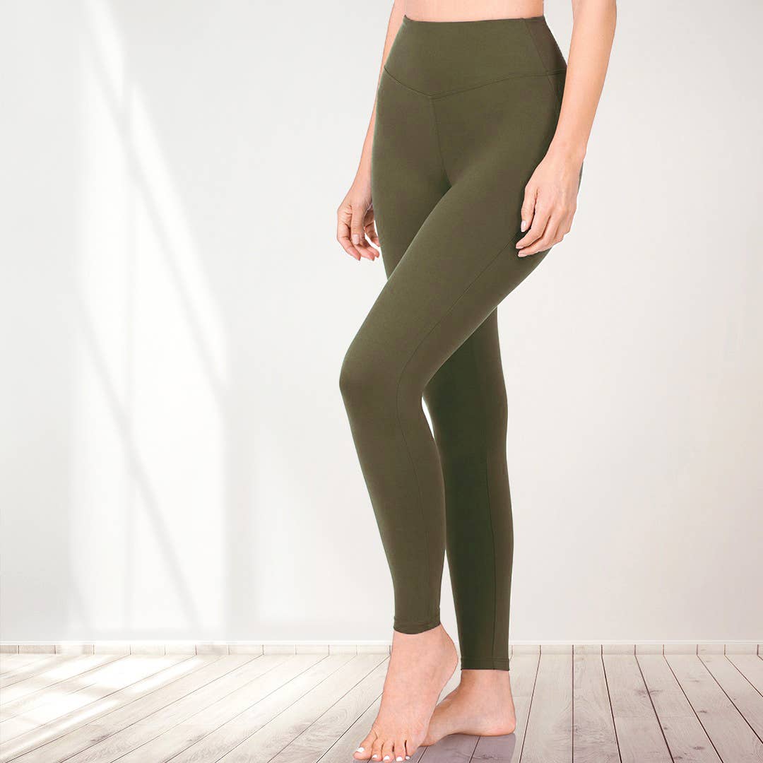 `.Tummy Control Leggings: DEEPAQUA-90093 / XL