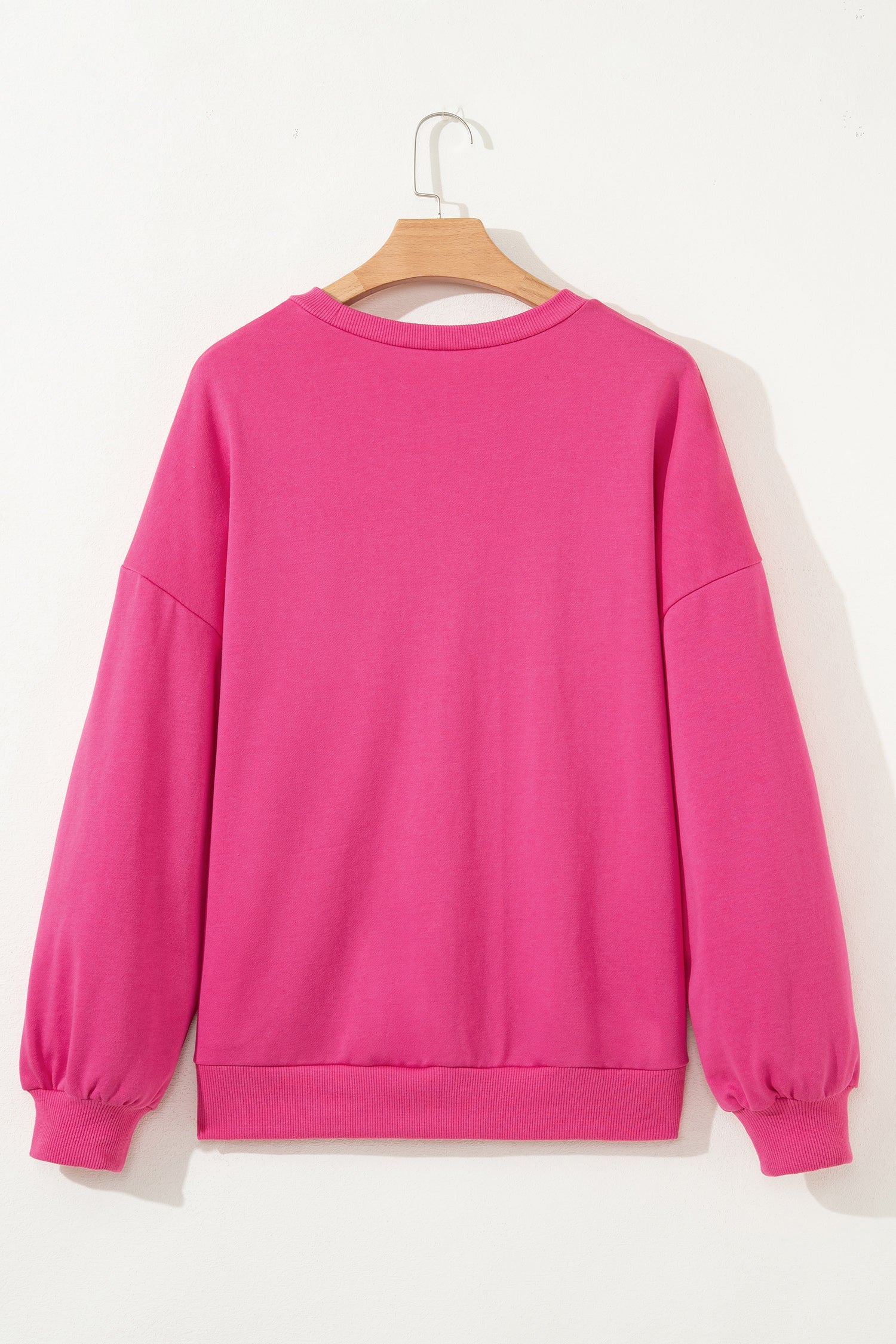 St Patrick Lucky Clover Embroidered Pullover Sweatshirt