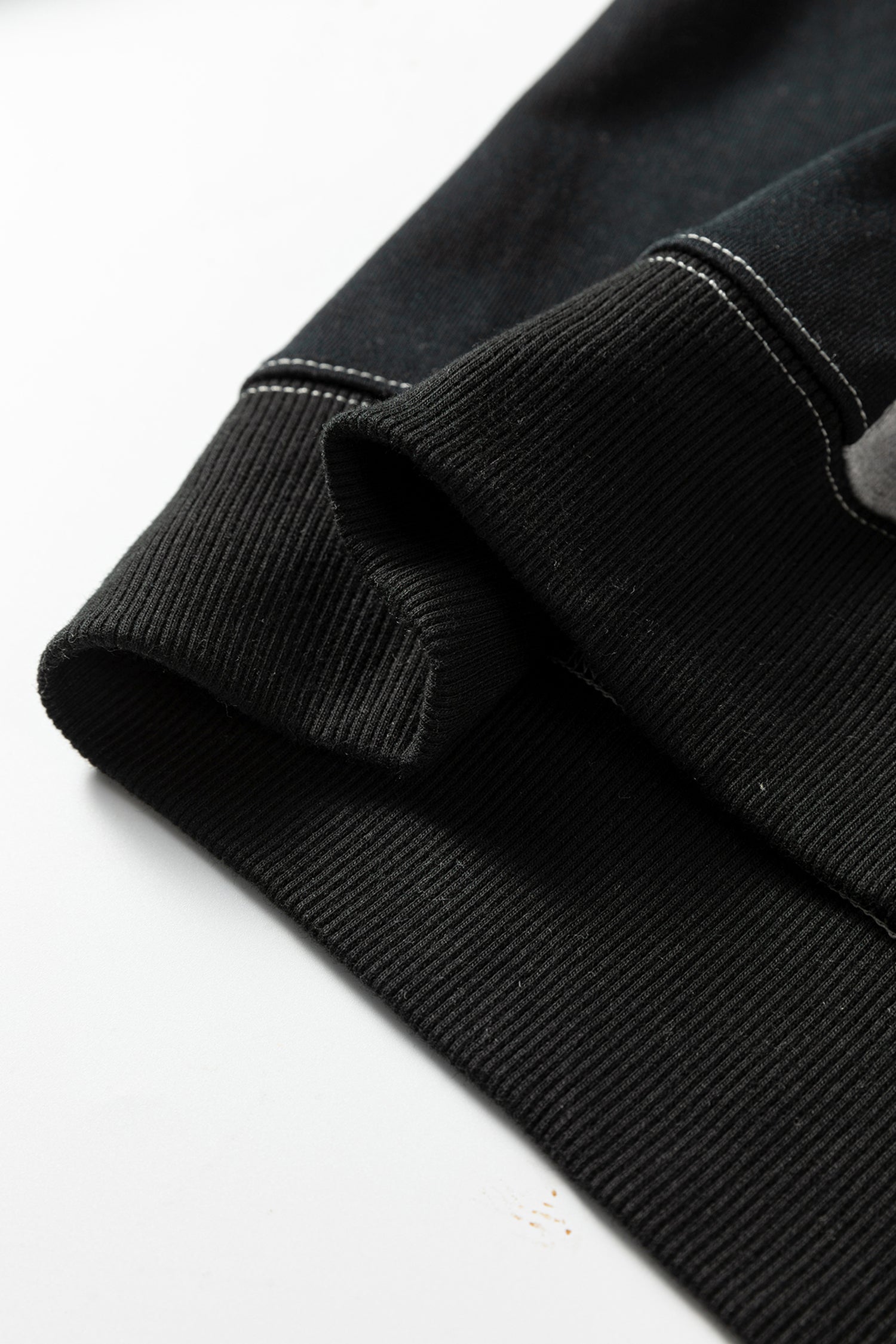Colorblock Crewneck Henley Sweatshirt