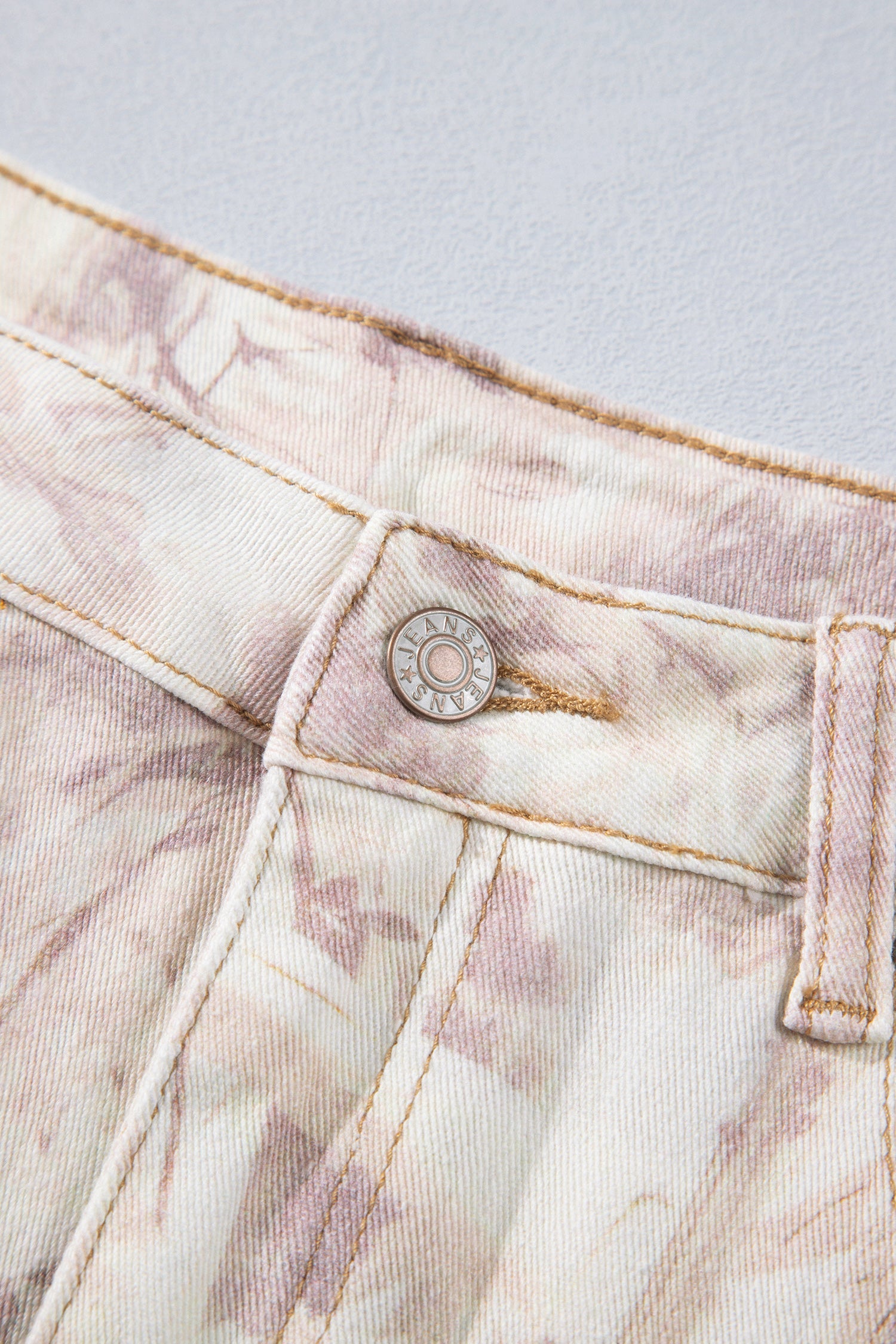 Camo Tummy Control Denim Wide Leg Jeans
