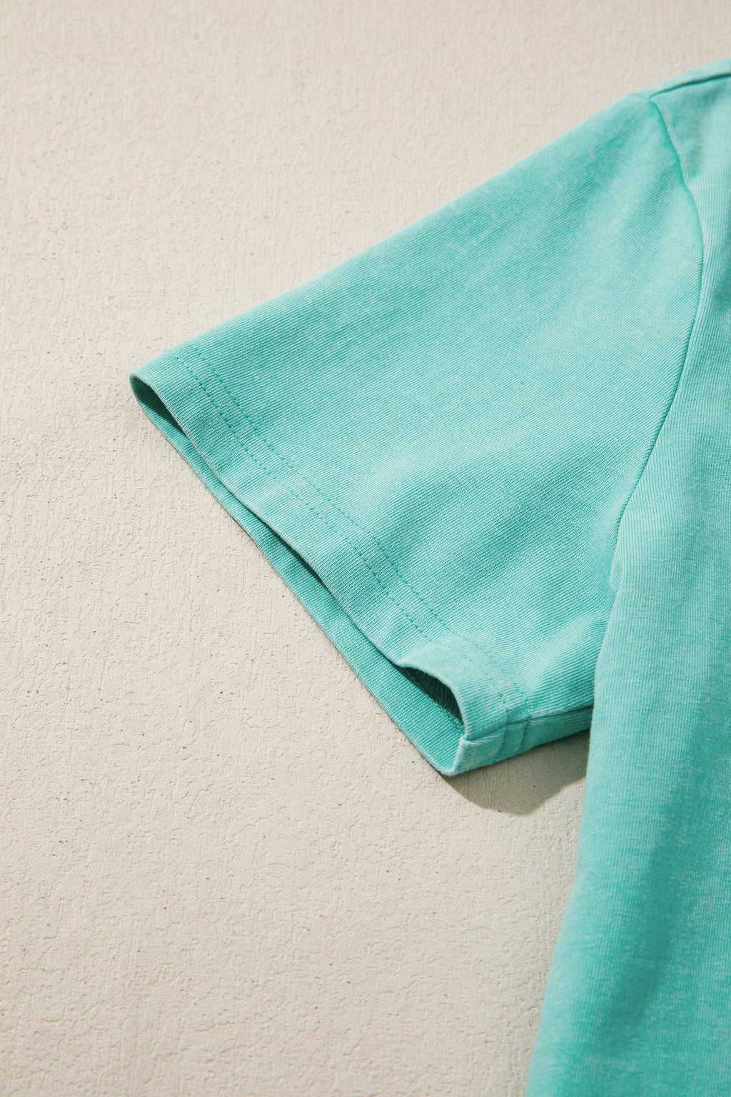 Mineral Wash V-Neck Tee & Skort Set