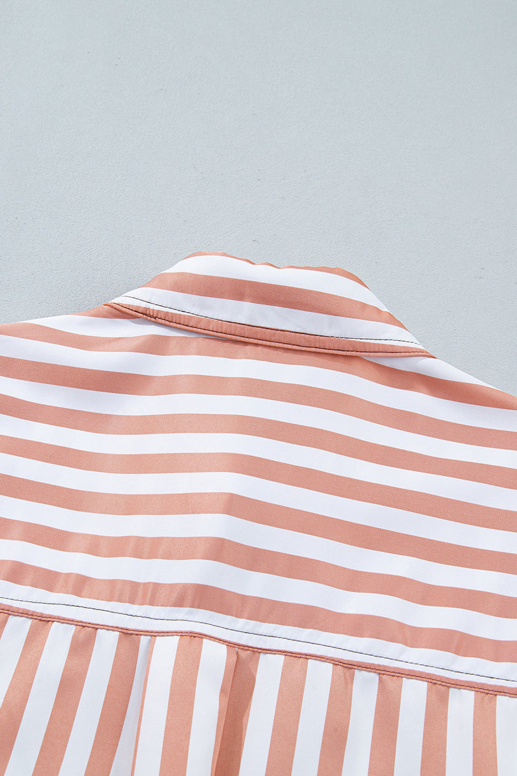 Western Stripe Button Down Long Sleeve Shirt