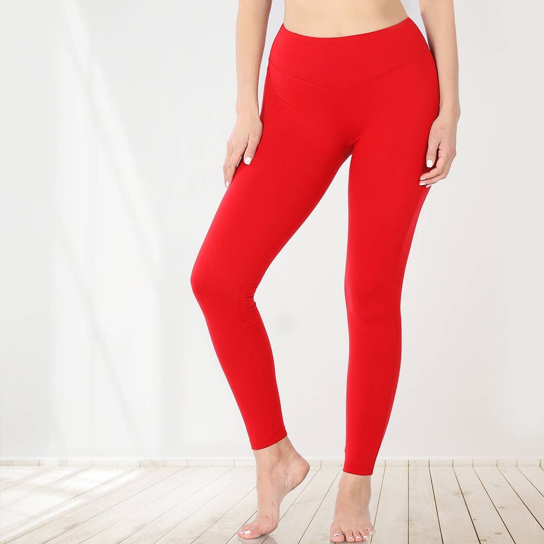 `.Tummy Control Leggings: DEEPAQUA-90093 / XL