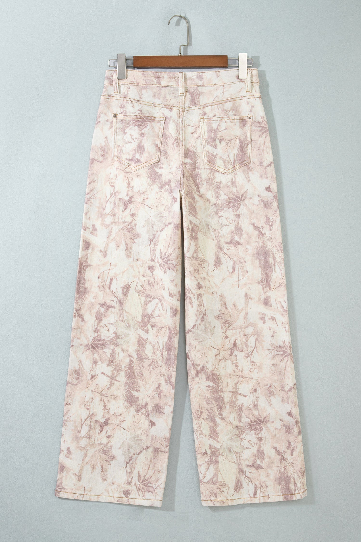 Camo Tummy Control Denim Wide Leg Jeans