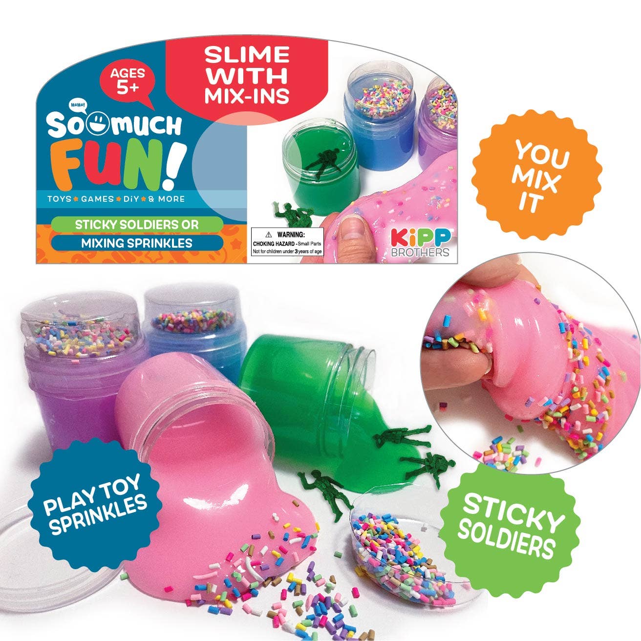 So Much Fun! Slime with Mix Ins Assortment