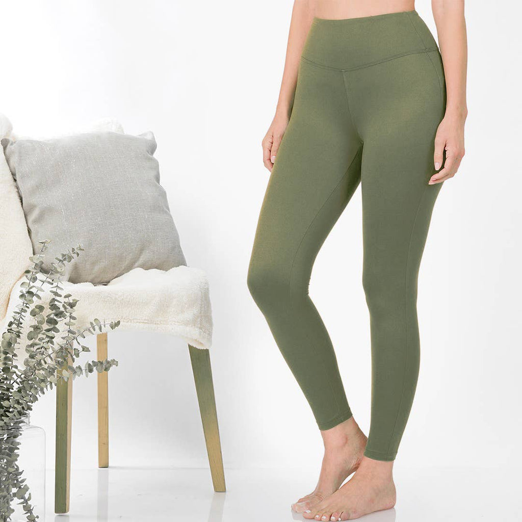 `.Tummy Control Leggings: DEEPAQUA-90093 / L