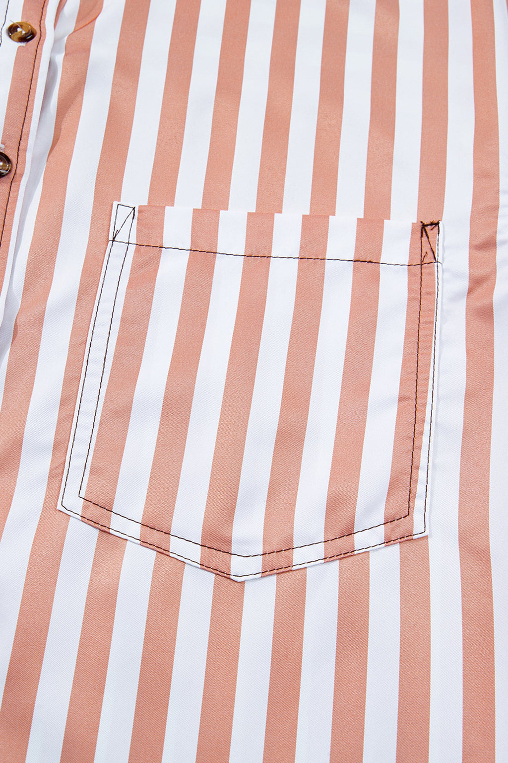 Western Stripe Button Down Long Sleeve Shirt