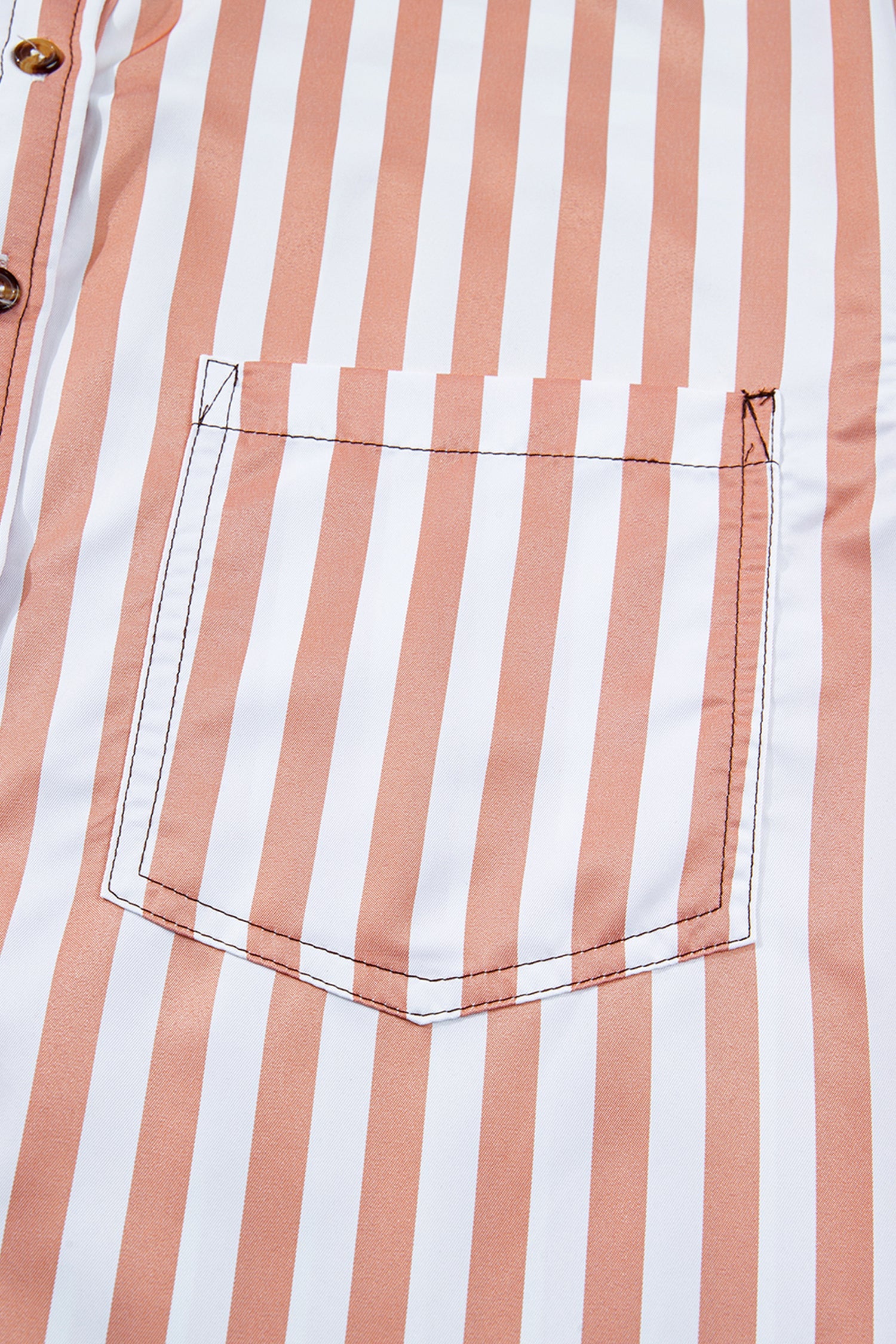 Western Stripe Button Down Long Sleeve Shirt