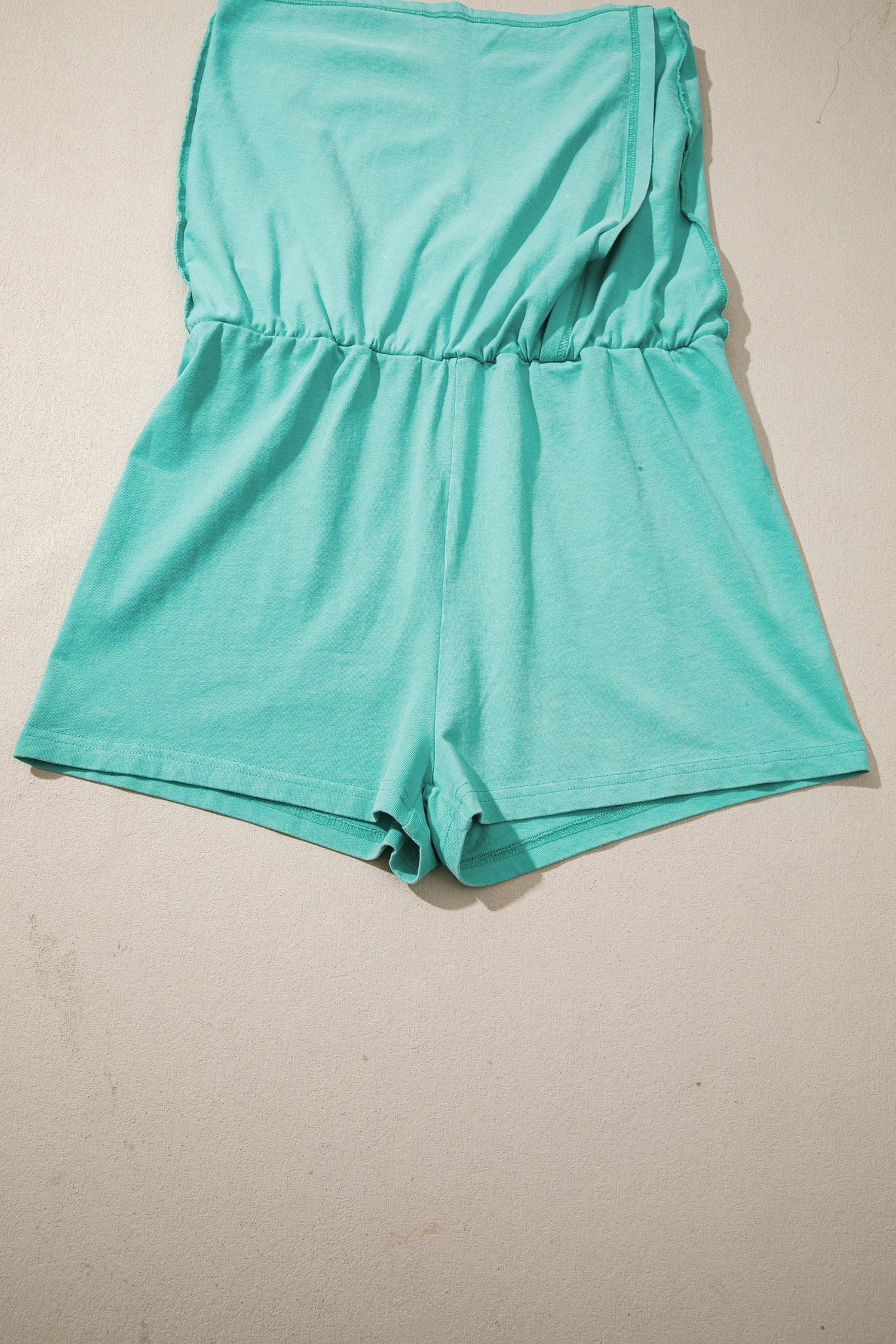 Mineral Wash V-Neck Tee & Skort Set
