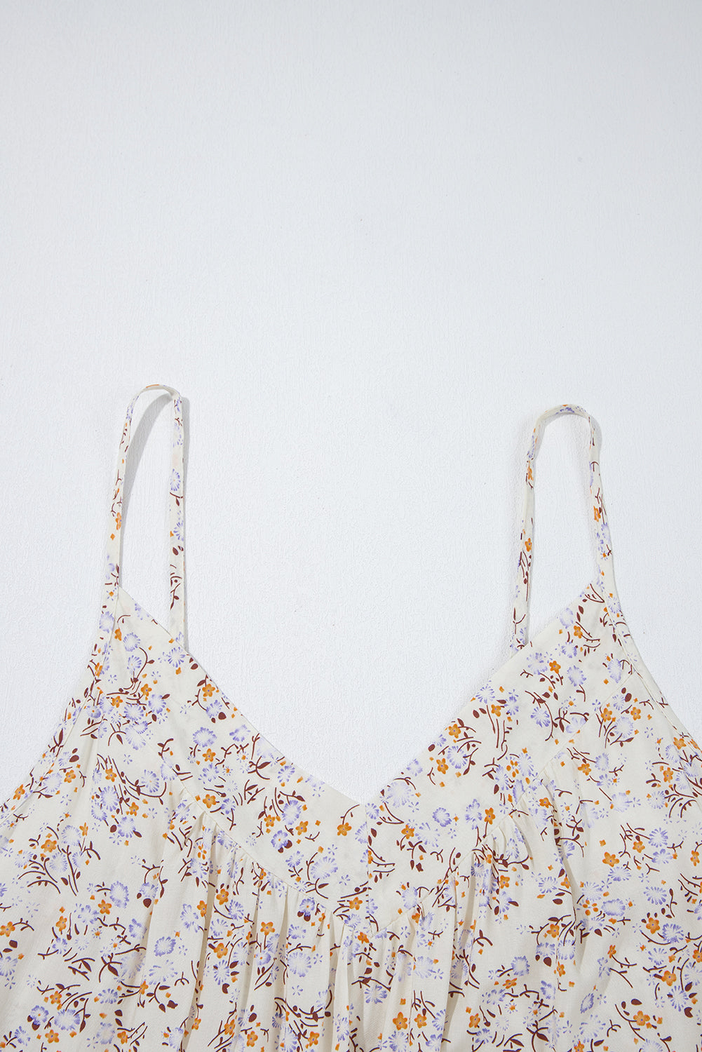 Floral Boho Spaghetti Strap Tank Top